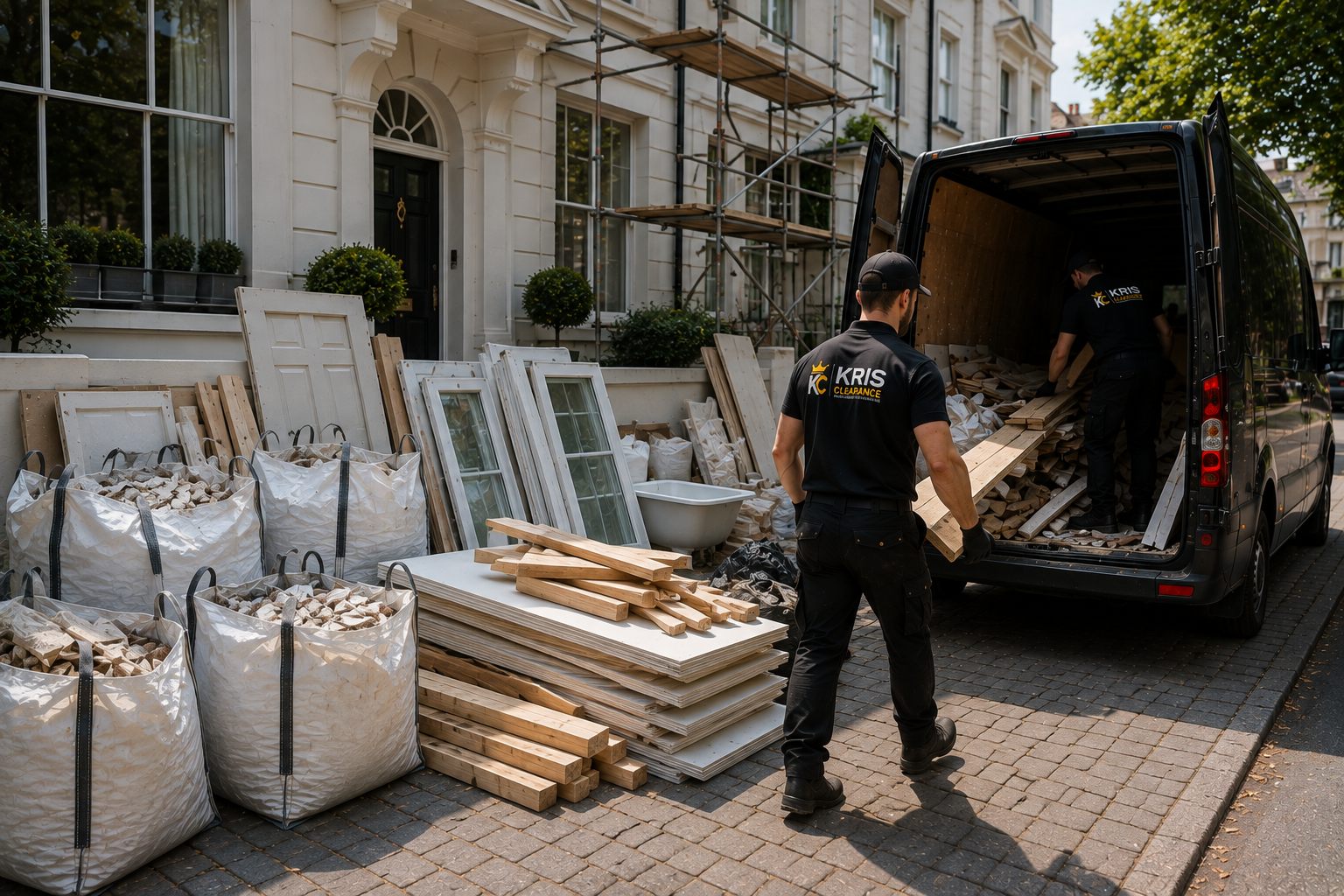Kris Clearance van rubbish removal London